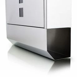 BITUXX Edelstahl Briefkasten Design Wand Haus Postkasten Postbriefkasten Zeitungsfach -BITUXX Geschäft 10496185 5