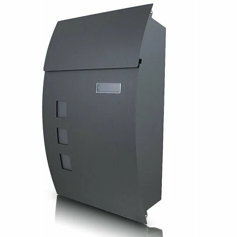 BITUXX Wandbriefkasten Post Briefkasten Grau Postbriefkasten Postkasten Hausbriefkasten BITUXX Wandbriefkasten Post Briefkasten Grau Postbriefkasten Postkasten Hausbriefkasten -BITUXX Geschäft 10496195 1