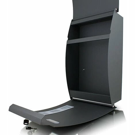 BITUXX Wandbriefkasten Post Briefkasten Grau Postbriefkasten Postkasten Hausbriefkasten BITUXX Wandbriefkasten Post Briefkasten Grau Postbriefkasten Postkasten Hausbriefkasten -BITUXX Geschäft 10496195 3