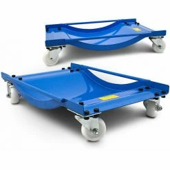 BITUXX 2 Stück Rangierhilfe Für PKW Auto Rangierroller Rangierheber Roller