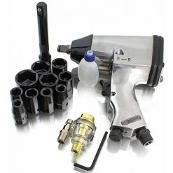 BITUXX 17tlg Druckluft Schlagschrauber Set 1/2" Druckluftschrauber 311Nm