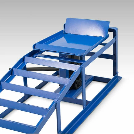 BITUXX 2 Auto PKW Auffahrrampen 2T Mit Wagenheber Wartungsrampe Hebebühne 2000kg – Bild 4