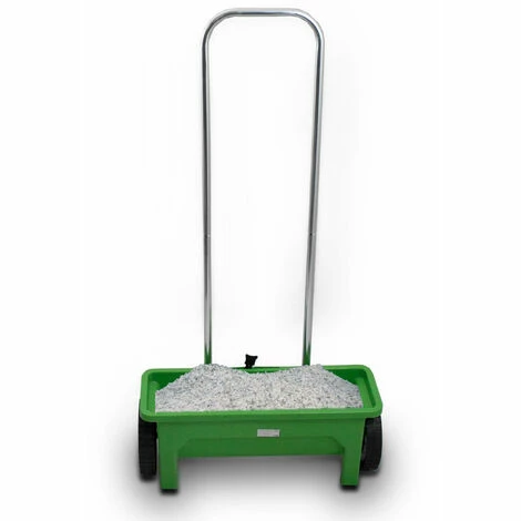 BITUXX Handstreuwagen Streugerät Düngerstreuer Rasenstreuer Salz Streuerwagen – Bild 2