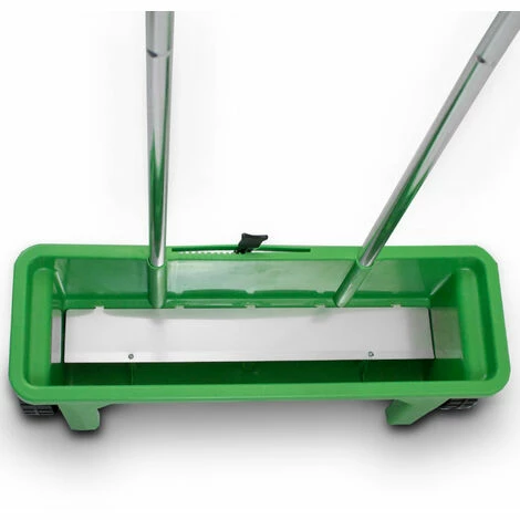BITUXX Handstreuwagen Streugerät Düngerstreuer Rasenstreuer Salz Streuerwagen – Bild 3