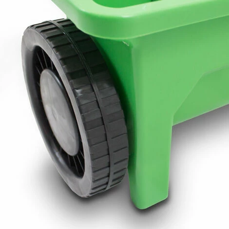 BITUXX Handstreuwagen Streugerät Düngerstreuer Rasenstreuer Salz Streuerwagen – Bild 4