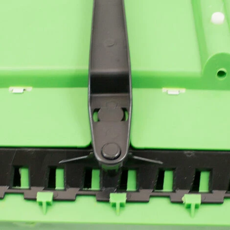 BITUXX Handstreuwagen Streugerät Düngerstreuer Rasenstreuer Salz Streuerwagen – Bild 5