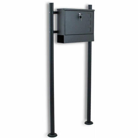 BITUXX Standbriefkasten Briefkasten Mailbox Briefkastenanlage Zeitungsfach Dunkelgrau BITUXX Standbriefkasten Briefkasten Mailbox Briefkastenanlage Zeitungsfach Dunkelgrau -BITUXX Geschäft 10496278 2
