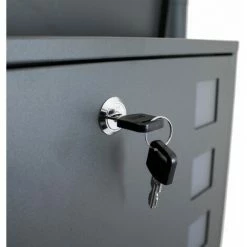 BITUXX Standbriefkasten Briefkasten Mailbox Briefkastenanlage Zeitungsfach Dunkelgrau 4 BITUXX Standbriefkasten Briefkasten Mailbox Briefkastenanlage Zeitungsfach Dunkelgrau -BITUXX Geschäft 10496278 5