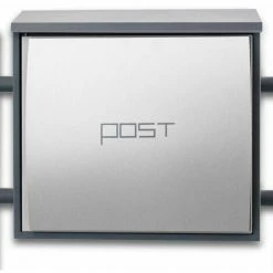 BITUXX Standbriefkasten 16397 Briefkastenanlage Seitenschloss Dunkelgrau / Hellgrau -BITUXX Geschäft 10496283 4