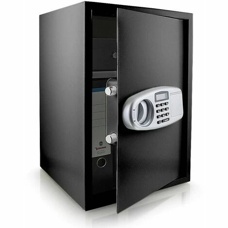 BITUXX Tresor Wandtresor Möbeltresor Safe Aktentresor Geldschrank Maße(B/H/T): 350 mm x 520 mm x 360 mm - Türstärke: 4 mm schwarz BITUXX Tresor Wandtresor Möbeltresor Safe Aktentresor Geldschrank Maße(B/H/T): 350 Mm X 520 Mm X 360 Mm - Türstärke: 4 Mm Schwarz -BITUXX Geschäft 10591349 1