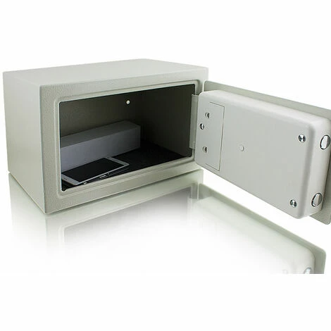BITUXX Elektronischer Möbeltresor Minitresor Wandtresor Minisafe Wandsafe Maße(B/H/T): 310 mm x 200 mm x 220 mm - Türstärke: 3 mm lichtgrau BITUXX Elektronischer Möbeltresor Minitresor Wandtresor Minisafe Wandsafe Maße(B/H/T): 310 Mm X 200 Mm X 220 Mm - Türstärke: 3 Mm Lichtgrau -BITUXX Geschäft 10591389 2