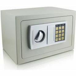 BITUXX Elektronischer Möbeltresor Minitresor Wandtresor Minisafe Wandsafe Maße(B/H/T): 310 Mm X 200 Mm X 220 Mm - Türstärke: 3 Mm Lichtgrau 2 BITUXX Elektronischer Möbeltresor Minitresor Wandtresor Minisafe Wandsafe Maße(B/H/T): 310 Mm X 200 Mm X 220 Mm - Türstärke: 3 Mm Lichtgrau -BITUXX Geschäft 10591389 3