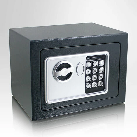 BITUXX Mini Tresor Zahlenschloss elektronisch Minisafe Wandtresor Wandsafe Grau Tresor Maße(B/H/T): 230mm x 170mm x 170mm Türstärke: 3 mm BITUXX Mini Tresor Zahlenschloss Elektronisch Minisafe Wandtresor Wandsafe Grau Tresor Maße(B/H/T): 230mm X 170mm X 170mm Türstärke: 3 Mm -BITUXX Geschäft 10591403 2