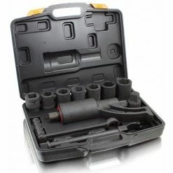 BITUXX Drehmomentverstärker 3200Nm Drehmomentschlüssel Drehkraftvervielfältiger 11 Tlg Set Mit 24,27,30,32,33,36,38 Mm Stecknüssen