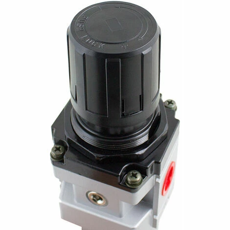 BITUXX Druckluft Wartungseinheit 1/2" Druckminderer Wasserabscheider Öler Filter – Bild 3