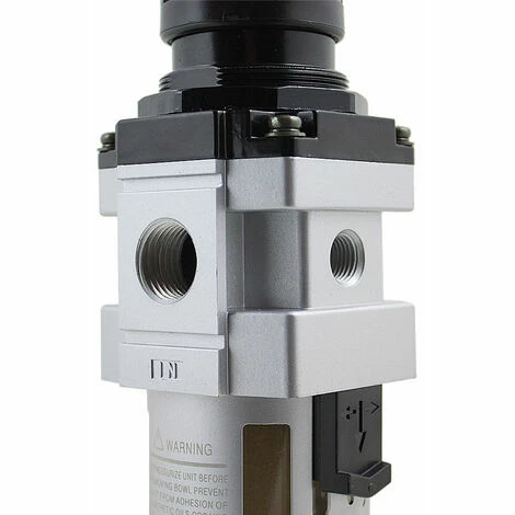 BITUXX Druckluft Wartungseinheit 1/2" Druckminderer Wasserabscheider Öler Filter – Bild 4