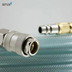 BITUXX 50 Meter PVC Druckluftschlauch Mit 1/4 Schnellkupplung Kompressoren 50m -BITUXX Geschäft 10701696 3