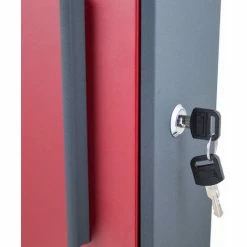 BITUXX Design Metall Briefkasten Rot Grau Postkasten Mit Zeitungsfach Wandbriefkasten 4 BITUXX Design Metall Briefkasten Rot Grau Postkasten Mit Zeitungsfach Wandbriefkasten -BITUXX Geschäft 10701727 5