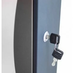 BITUXX Design Metall Briefkasten Mit Zeitungsfach Grau Hausbriefkasten Postkasten Wand -BITUXX Geschäft 10701732 5