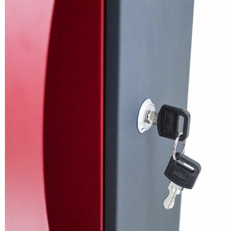 BITUXX Design Briefkasten Postkasten Rot Grau Wandbriefkasten Metall Hausbriefkasten BITUXX Design Briefkasten Postkasten Rot Grau Wandbriefkasten Metall Hausbriefkasten -BITUXX Geschäft 10701733 5