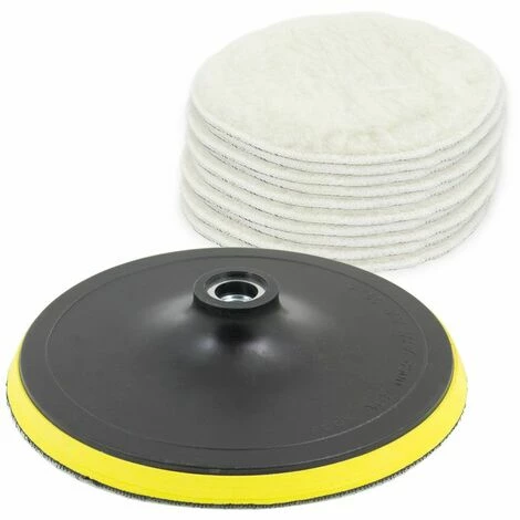 BITUXX Polierzubehörset Polierhaube Polierpad Aufnahmeteller M14 für Poliermaschinen 10 x superweiche Polierhauben inkl. Rotationsteller M14 BITUXX Polierzubehörset Polierhaube Polierpad Aufnahmeteller M14 Für Poliermaschinen 10 X Superweiche Polierhauben Inkl. Rotationsteller M14 -BITUXX Geschäft 10753204 1