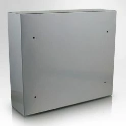 BITUXX Metall Post Briefkasten Silbergrau Grau Postbriefkasten Wandbriefkasten Postkasten -BITUXX Geschäft 11316065 4