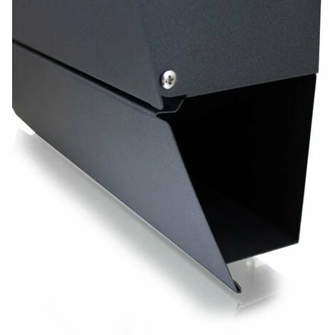 Bituxx Design Briefkasten 16413 Wandbriefkasten Postkasten Anthrazit Graphit – Bild 5