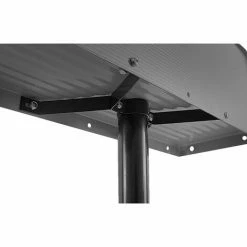 BITUXX US Mailbox Amerikanischer Briefkasten Graphit Standbriefkasten Mit Standhalterung -BITUXX Geschäft 11717289 5