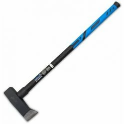 BITUXX Spalthammer Spaltaxt Spaltbeil Axt Holzspalter 4kg Mit Fiberglasschaft Für Garten Forst Und Wald