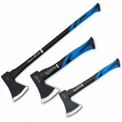 BITUXX 3er Set Beil 600g + Axt 1000g + Axt 1800g Spaltbeil Axt Holzspalter Mit Fiberglasschaft Für Garten Forst Und Wald