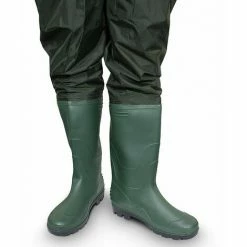 BITUXX Wathose - Gr. 42 Fladen Anglerhose Angelhose Watstiefel Anglerstiefel PVC Nylon Gummihose -BITUXX Geschäft 12013573 5
