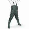 BITUXX Wathose - Gr. 43 Fladen Anglerhose Angelhose Watstiefel Anglerstiefel PVC Nylon Gummihose