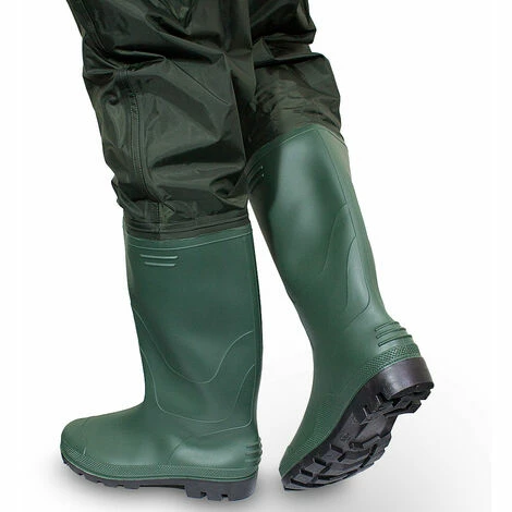 BITUXX Wathose - Gr. 45 Fladen Anglerhose Angelhose Watstiefel Anglerstiefel PVC Nylon Gummihose 4 BITUXX Wathose - Gr. 45 Fladen Anglerhose Angelhose Watstiefel Anglerstiefel PVC Nylon Gummihose – Bild 4