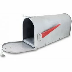 BITUXX US Mailbox Amerikanischer Briefkasten Beton Standbriefkasten Standhalterung -BITUXX Geschäft 12547756 3
