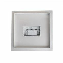 BITUXX 25x25 Duschablauf Abfluss Duschabfluss Duschrinne Ablaufgarnitur Bodenablauf (25x25, Edelstahl) -BITUXX Geschäft 14119168 5