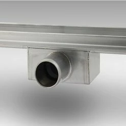 BITUXX 130cm Edelstahl Duschrinnen Ablaufrinnen Bodenablauf Duschrinne Duschablauf Wave -BITUXX Geschäft 14157606 3