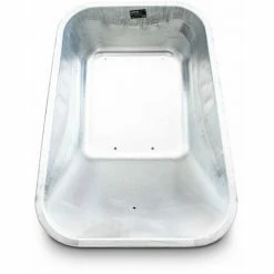 BITUXX Ersatz Schubkarren Mulde 100L Wanne Schiebkarre Bauschubkarre Verzinkt