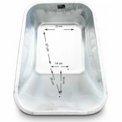 BITUXX Ersatz Schubkarren Mulde 100L Wanne Schiebkarre Bauschubkarre Verzinkt 3 BITUXX Ersatz Schubkarren Mulde 100L Wanne Schiebkarre Bauschubkarre Verzinkt -BITUXX Geschäft 14455574 4