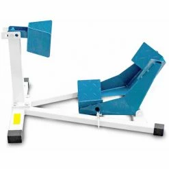 BITUXX Motorrad Montageständer Motorradständer Vorne Vorderrad Transportständer Weiß / Blau -BITUXX Geschäft 14759015 5