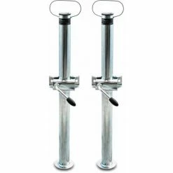 BITUXX 1 Paar Anhänger Abstellstütze Stütze Anhängerstütze Stützfuß Bis 1000Kg 70cm