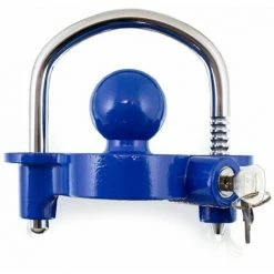 BITUXX Anhängerschloss Sicherung Diebstahlsicherung Deichselschloss Diebstahlschutz