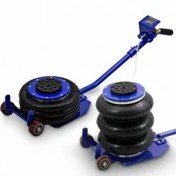 BITUXX 3T Pneumatischer Wagenheber Druckluftwagenheber Luftkissen Autoheber Für KFZ Auto Bis 3000Kg 3T