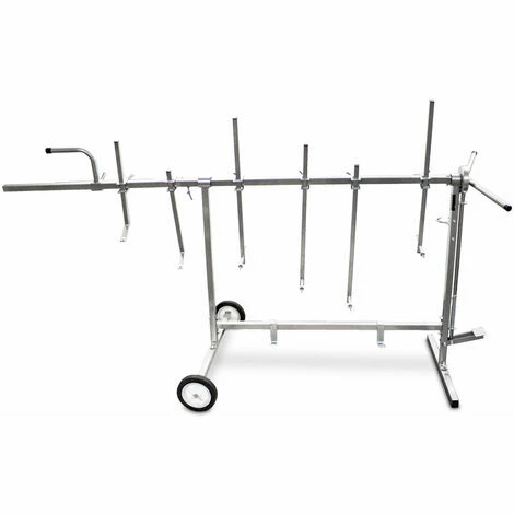 BITUXX Lackierständer Lackierbock Drehlackierständer 360° Fahrbar 6-Armig Pulverbeschichtet BITUXX Lackierständer Lackierbock Drehlackierständer 360° Fahrbar 6-Armig Pulverbeschichtet -BITUXX Geschäft 16244307 2