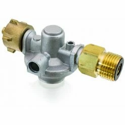 BITUXX Gas Mitteldruckregeler Druckminderer Regler Druckregler 4 Bar Inklusive Adapter