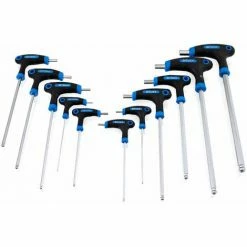 BITUXX 11 Tlg. Innen Inbus T Schraubendreher Set Steckschlüsselsatz Schraubenzieher Quergriff 2 - 10mm Satz