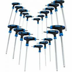 BITUXX 20 Tlg. Innen Inbus Und Torx T Schraubendreher Set Steckschlüsselsatz Schraubenzieher Quergriff 2-10 Mm T10 - T50 Satz Set