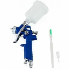 BITUXX Lackierpistole Spraypistole Spritzpistole Farbpistole 100 Ml Inkl. Düse 0,8mm