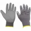 BITUXX 100 Paar L (9) Arbeitshandschuhe Montagehanschuhe Handschuhe Schutzhandschuhe Mit PU Beschichtung