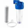 BITUXX Wasserfilter Vorfilter Schmutzfilter Pumpen Hauswasserwerke 4000L/h (Vorfilter 3/4" + AS Filter)