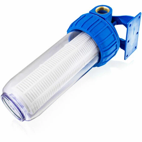 BITUXX Wasserfilter Vorfilter Schmutzfilter Pumpen Hauswasserwerke 4000L/h (Vorfilter 1" + Cotton Filter) – Bild 5